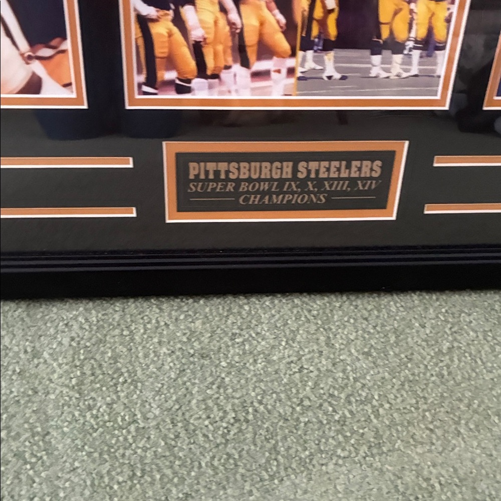 Steelers Championship Framed Photo Collage - Picture 3 of 6